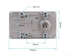 sumo motor 12v to 24v 40-80rpm Takanawa 555 